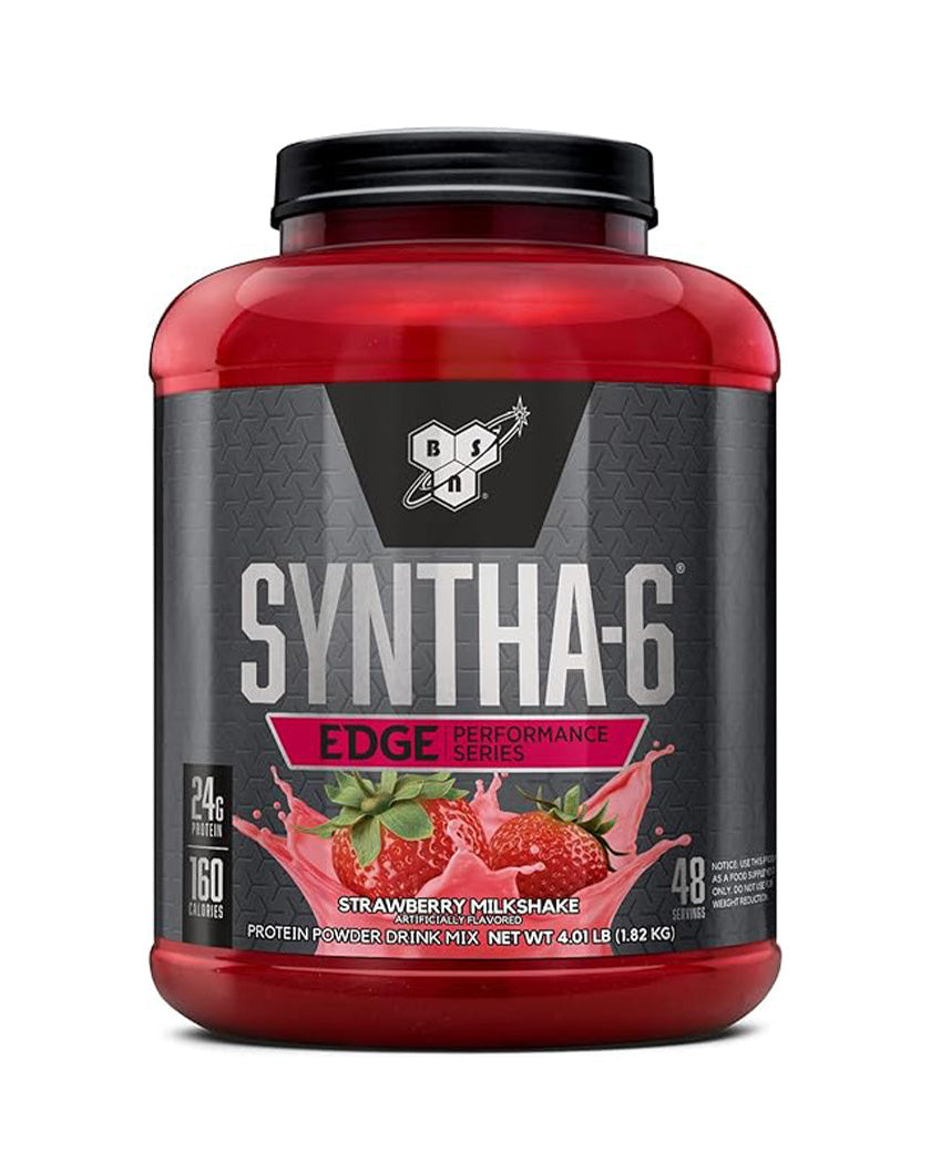bsn syntha 6 edge protein powder strawberry flavored 4lb.jpg BSN Syntha-6 Edge Performance Series