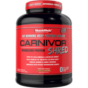 MuscleMed Carnivore Shred Fat Burning Beef Protein Isolate